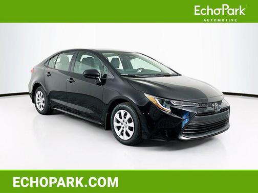 Midnight Black Metallic 2026 Toyota Corolla LE