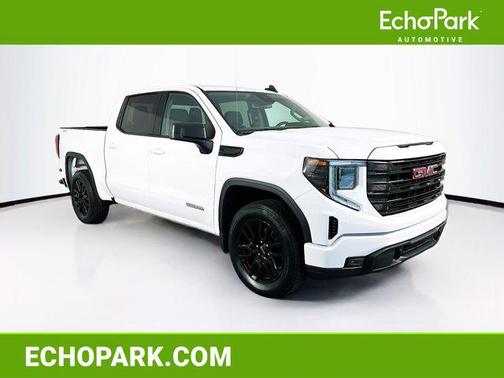 Summit White 2024 GMC Sierra 1500 Elevation