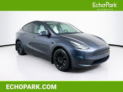 Midnight Silver Metallic 2021 Tesla Model Y Long Range Dual Motor All-Wheel Drive