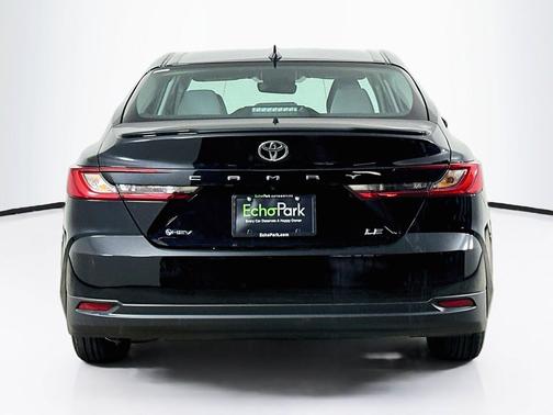 Midnight Black Metallic 2025 Toyota Camry LE