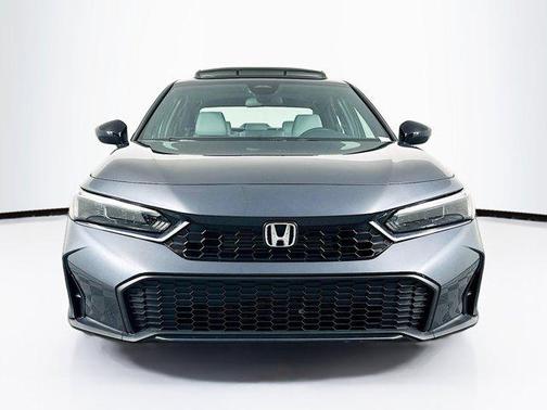 Meteorite Gray Metallic 2025 Honda Civic Hybrid Sport