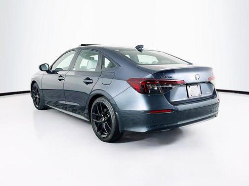 Meteorite Gray Metallic 2025 Honda Civic Hybrid Sport