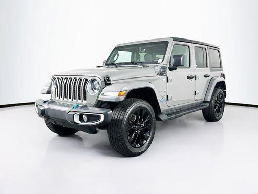 Sting-Gray Clearcoat 2023 Jeep Wrangler 4xe Sahara