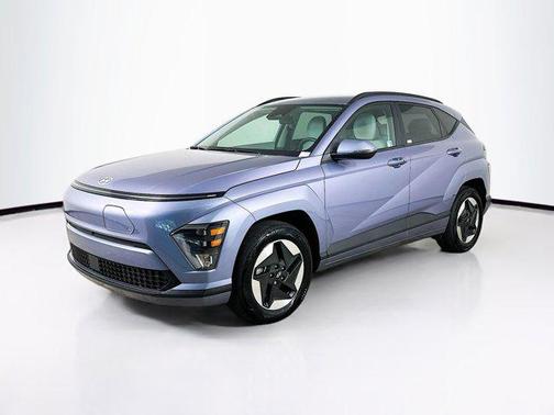 Meta Blue Pearl 2024 Hyundai KONA EV SEL
