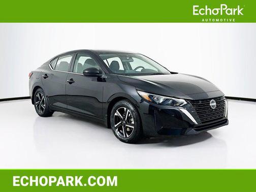 Super Black 2024 Nissan Sentra SV