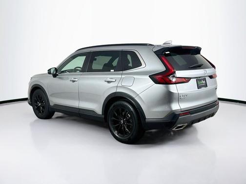 Solar Silver Metallic 2025 Honda CR-V Hybrid Sport FWD