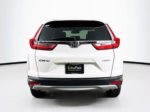 White Diamond Pearl 2018 Honda CR-V EX-L