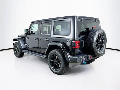 Black Clearcoat 2023 Jeep Wrangler 4xe Sahara