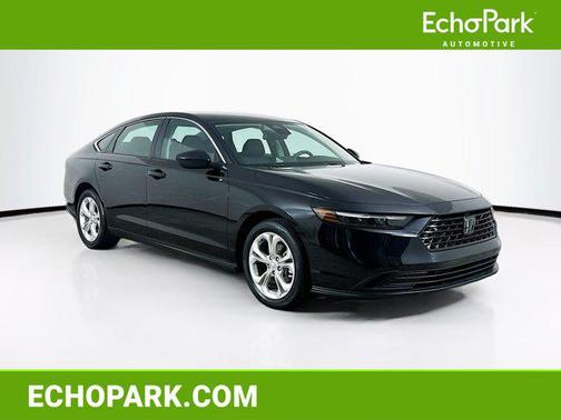 Crystal Black Pearl 2024 Honda Accord LX 1.5T