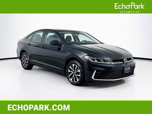 Deep Black Pearl 2025 Volkswagen Jetta 1.5T S