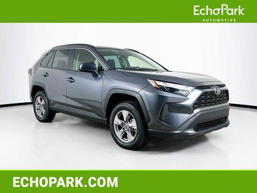 Magnetic Gray Metallic 2025 Toyota RAV4 Hybrid LE