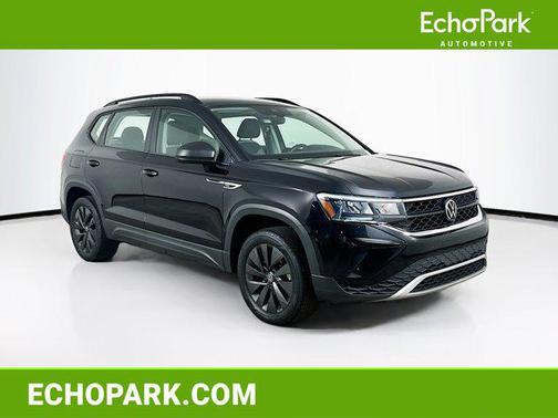 Deep Black Pearl 2024 Volkswagen Taos 1.5T S