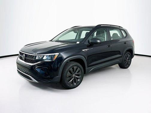 Deep Black Pearl 2024 Volkswagen Taos 1.5T S
