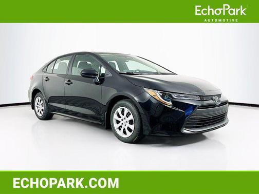 Midnight Black Metallic 2026 Toyota Corolla LE