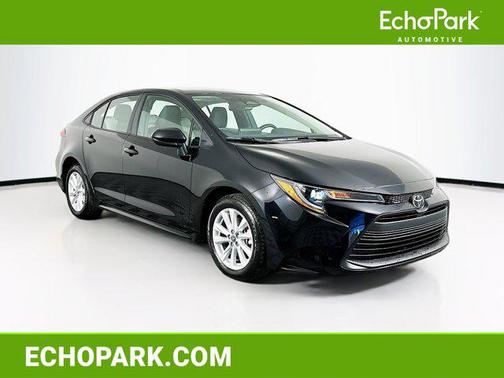 Midnight Black Metallic 2026 Toyota Corolla LE