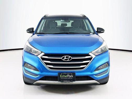 Caribbean Blue 2017 Hyundai TUCSON Night