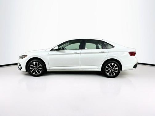 Pure White 2025 Volkswagen Jetta 1.5T S