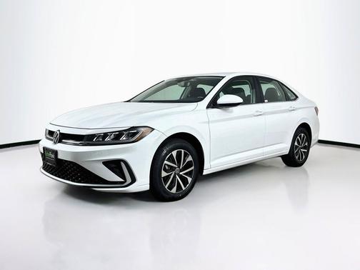 Pure White 2025 Volkswagen Jetta 1.5T S