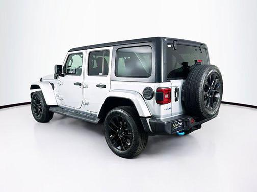 Silver Zynith Clearcoat 2023 Jeep Wrangler 4xe Sahara