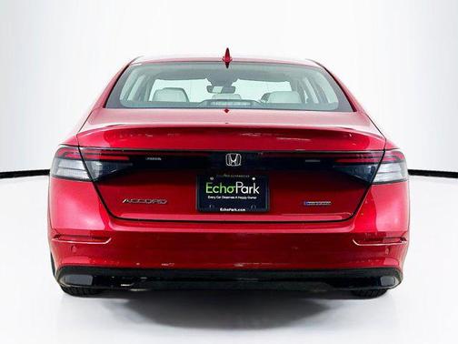 Radiant Red Metallic 2024 Honda Accord Hybrid EX-L
