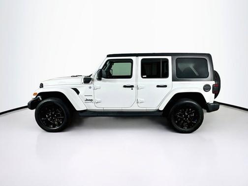 Bright White Clearcoat 2023 Jeep Wrangler 4xe Sahara