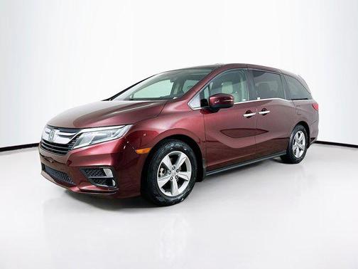Deep Scarlet Pearl 2019 Honda Odyssey EX-L