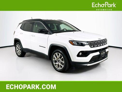 Bright White Clearcoat 2025 Jeep Compass Limited