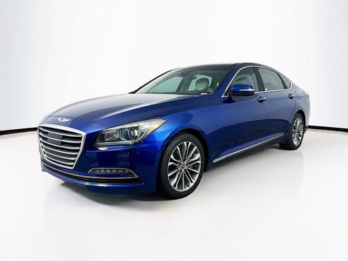 Ibiza Blue 2016 Hyundai Genesis 3.8