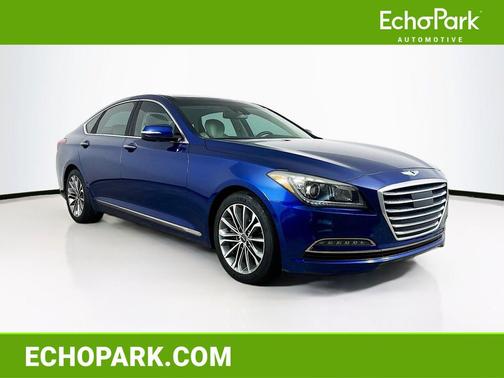 Ibiza Blue 2016 Hyundai Genesis 3.8