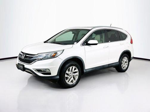 White Diamond Pearl 2015 Honda CR-V EX-L