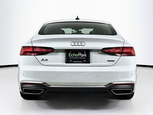 Arkona White 2024 Audi A5 Sportback 45 S Line Premium Plus