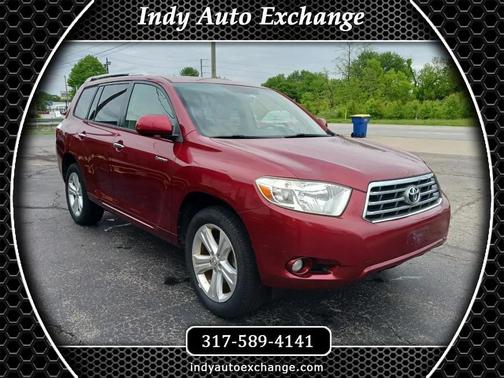 Salsa Red Pearl 2008 Toyota Highlander Limited