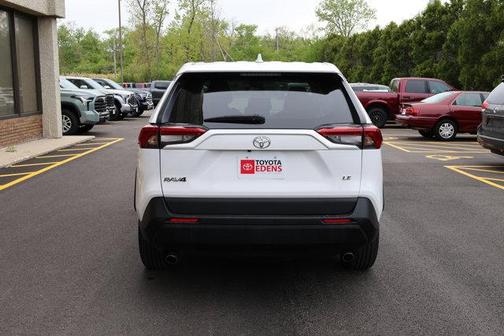 White 2022 Toyota RAV4 LE