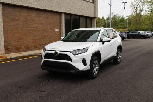 White 2022 Toyota RAV4 LE