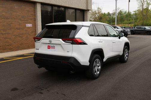 White 2022 Toyota RAV4 LE