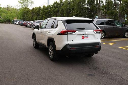 White 2022 Toyota RAV4 LE