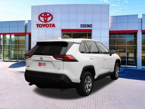 White 2022 Toyota RAV4 LE