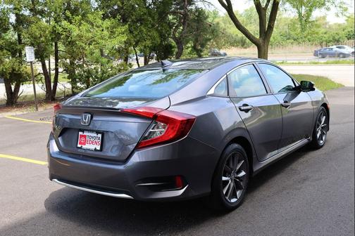 Modern Steel Metallic 2021 Honda Civic EX