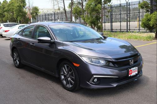 Modern Steel Metallic 2021 Honda Civic EX