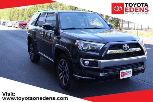 Midnight Black Metallic 2019 Toyota 4Runner Limited