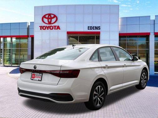 Pure White 2025 Volkswagen Jetta 1.5T S