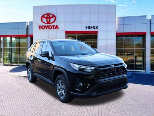 Midnight Black Metallic 2025 Toyota RAV4 Hybrid SE