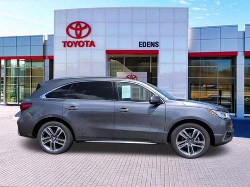 Modern Steel Metallic 2018 Acura MDX 3.5L w/Advance & Entertainment Pkgs