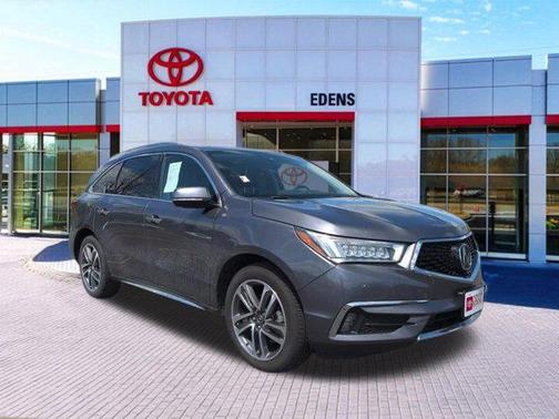 Modern Steel Metallic 2018 Acura MDX 3.5L w/Advance & Entertainment Pkgs