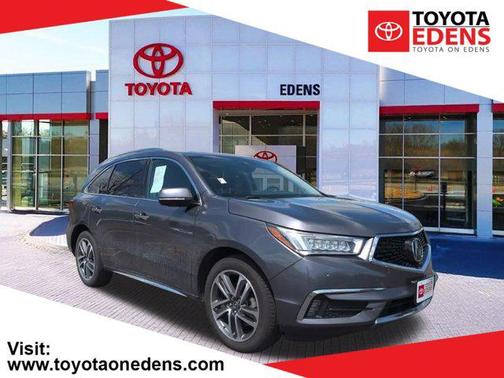 Modern Steel Metallic 2018 Acura MDX 3.5L w/Advance & Entertainment Pkgs