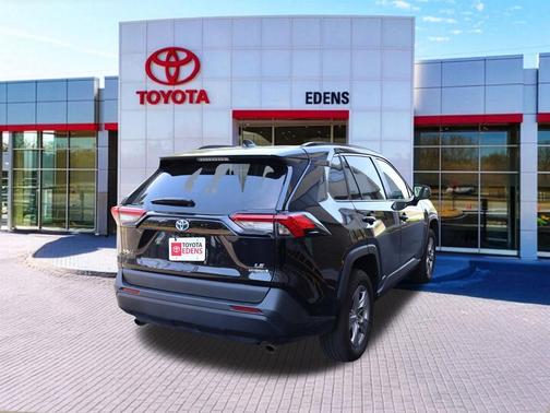 Midnight Black Metallic 2024 Toyota RAV4 Hybrid LE