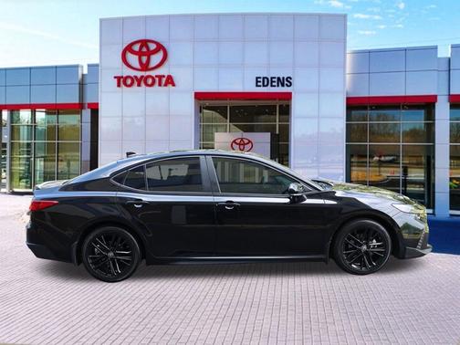 Midnight Black Metallic 2025 Toyota Camry SE
