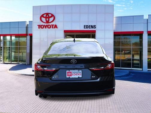 Midnight Black Metallic 2025 Toyota Camry SE
