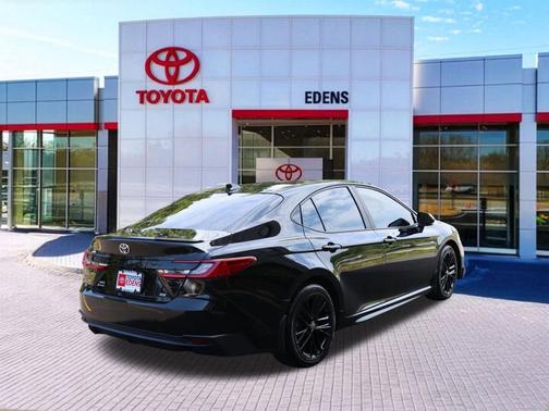 Midnight Black Metallic 2025 Toyota Camry SE