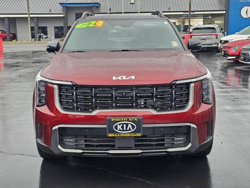 Red 2024 Kia Sorento SX Prestige